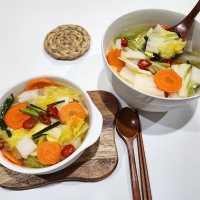 프리미엄  나박 물김치(푸)