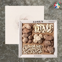 [고산농협] 원목 표고버섯 혼합세트1호(백화고50g+흑화고100g+동향고70g+표고 60g+표고채50g)