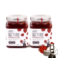 [딸기농부] 농부가 직접 재배한 딸기로 만든 딸기잼 2병/4병(병당 260g)