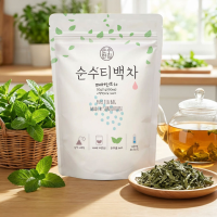 [순수티백]순수한집 페퍼민트차 티백 1팩 50개입