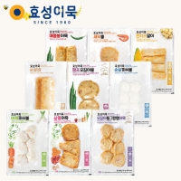 효성어묵 부산 정통 밀가루 없는 글루텐 프리 어묵 9종 세트