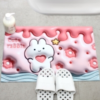 [신한카드 할인] 지알비 3D 규조토 화장실 욕실 빨아쓰는 패밀리 발 매트