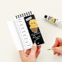 춘식이 모노톤  투지퍼  펜슬  파우치 + 스프링 단어장(2개)