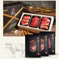 [안동누리한우] 1등급 한우 정육 알뜰세트 [800g-1.2kg] 