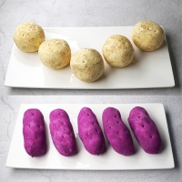 [단짠예찬] 고구마빵600gx2팩+감자빵600gx2팩(팩당120gx5개입)