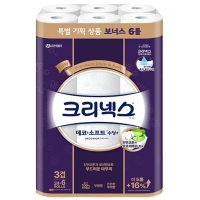 [크리넥스] 데코소프트 수딩플러스 3겹 25m 30롤
