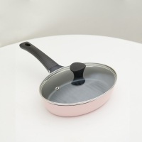 [쿠안] IH 오발 쁘띠 프라이팬 24cm_아쿠아민트