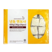 [단짠예찬] 냉동 새우 멘보샤 600gx1팩/2팩(팩당30gx20피스)