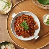  [골목식당 맛집] 포방터 오리 주물럭 밀키트 매콤 캠핑 요리 500g x 2팩 (4인)