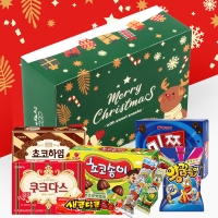 [간식대장] 크리스마스 그린(사각) 8종 (s0004)