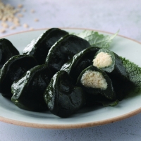 [명절브팜] 향긋한 명품 모시송편 모싯잎 동부기피 흑임자 선물세트