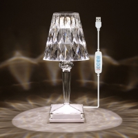 [에코너] LA05 유선 LED 크리스탈 무드램프 (유선)