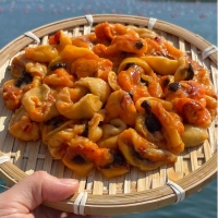 이순신수산 통영 자연산 멍게 꽃돌 500g