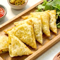 [단짠예찬] 대구 칠성야시장식 콘치즈만두 1팩/2팩/3팩 (팩당 1kg/41개내외)