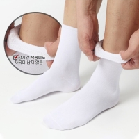 [특별할인] 지알비 남성 노밴드 무압박 중목 양말 8켤레