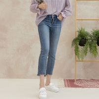 [국내제작] 진주 러플 키높이 쿠션 플랫폼 뮬 블로퍼4cm