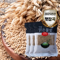 [대숲맑은물애] 25년산 영양곡물 알갱이 고소한맛 귀리쌀 1kg~5kg