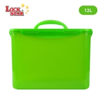 락스타 미라클락 진공 밀폐용기 12L 대용량 전자렌지 신선야채 식품 보관용기