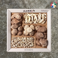 [고산농협] 원목 표고버섯 혼합세트1호(백화고50g+흑화고100g+동향고70g+표고 60g+표고채50g)