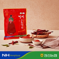[정선농협] 정선 고추로 만든 정선 고춧가루(보통맛) 1팩/2팩/3팩/4팩(팩당500g/25년산)