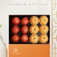 [자연의감동] 실속 혼합과일세트 3호(사과6개+배6개)/6kg 