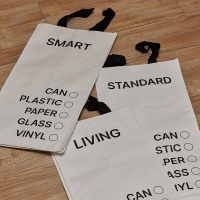 [키친플래그] 3단  타포린  분리수거함