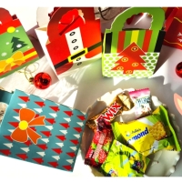  [신한카드 할인]크리스마스 손잡이 쁘띠간식 5종 과자선물 단체간식,어린이집간식