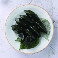 [명절브팜] 향긋한 명품 모시송편 모싯잎 동부기피 흑임자 선물세트