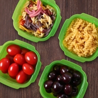 락스타 미라클존 전자렌지 진공 밀폐용기 반찬통 냉동밥보관 290ml 8개