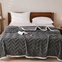 [스위칠랜드아미] 담요 그레이 150*200