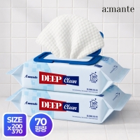 [아망떼]  물걸레청소포 청소물티슈 특대형 30매 5팩/10팩
