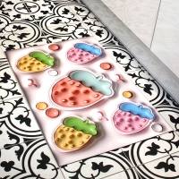 [신한카드 할인] 지알비 3D 규조토 화장실 욕실 빨아쓰는 패밀리 발 매트