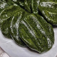 28년전통 맛집 수제 생쑥100% 진도 해풍 쑥 개떡 1kg(15-17개)