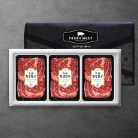 [횡성한우] 암소숙성 1등급 등심혼합 선물세트 [900g-1.6kg] 