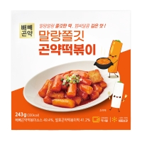 [빼빼곤약] 말랑쫄깃 곤약 떡볶이 243gx3개