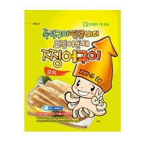 [단짠예찬] 땅콩버터 오징어 찡어구이 2팩/3팩/5팩/10팩(팩당80g)