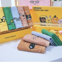 카카오프렌즈 뱀부 타월 수건세트 (7P)