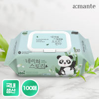 대용량 가성비 엠보싱 캡형 PAN 물티슈 100매 10팩/20팩