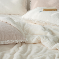 송화 보아 극세사 차렵이불 믿고 쓰는 국내생산 정전기 없는 고급침구