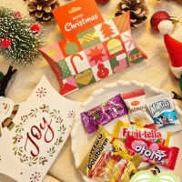  [특별 할인]크리스마스 포인트반달 간식 7종 과자선물 단체간식,어린이집간식