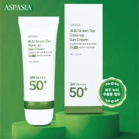 [아스파시아] 제주 그린티 톤업 선크림 70ml 1+1