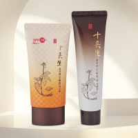 십장생 천지향 선크림+폼클렌징 기획세트 한방화장품