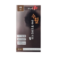 수월 명품 헤어 컬러 크림 염색약 120ml 4종 뿌리 새치 순수 염색약