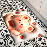 [신한카드 할인] 지알비 3D 규조토 화장실 욕실 빨아쓰는 패밀리 발 매트