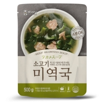 [참스토리] 사골 소고기 미역국 500g