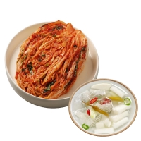 [만원의 행복] [강화섬 다참]우리땅에서  키운  농산물로  만든  포기김치/동치미  (1kg/2kg/3kg/5kg)