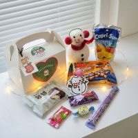 [특별 할인]크리스마스 홀리데이 간식박스 8종 과자선물 단체간식,어린이집간식