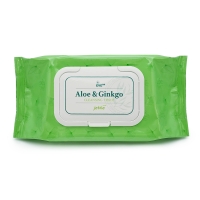 로제 이브닥터 제때 알로에 징코 클렌징 티슈 70매 메이크업 지우개 티슈