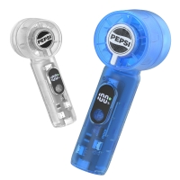 펩시 휴대용 무선 핸디 아이스  펠티어 냉각 선풍기 미니 쿨링 BLDC 손풍기+파우치 세트