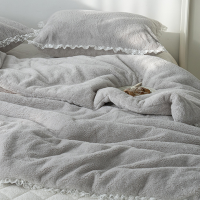 송화 보아 극세사 차렵이불 믿고 쓰는 국내생산 정전기 없는 고급침구